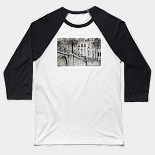 Amsterdam Canal Baseball T-Shirt